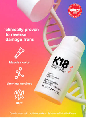 
                
                    Load image into Gallery viewer, K18 Leave-in molecular repair hair mask 5ml
                
            